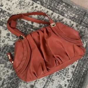 Fun overnight bag pretty coral color